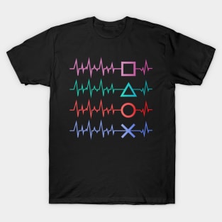 PS Gamer Heartbeat T-Shirt